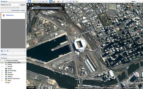 google maps past satellite images.